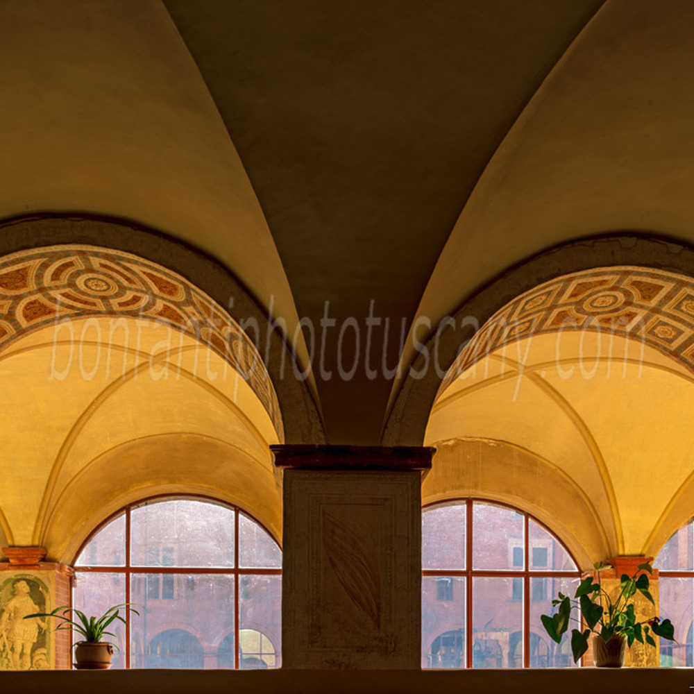 monte oliveto maggiore abbey - great cloister #8.jpg