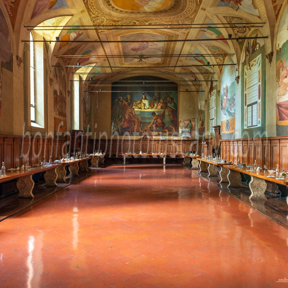 monte oliveto maggiore abbey- refectory #1.jpg