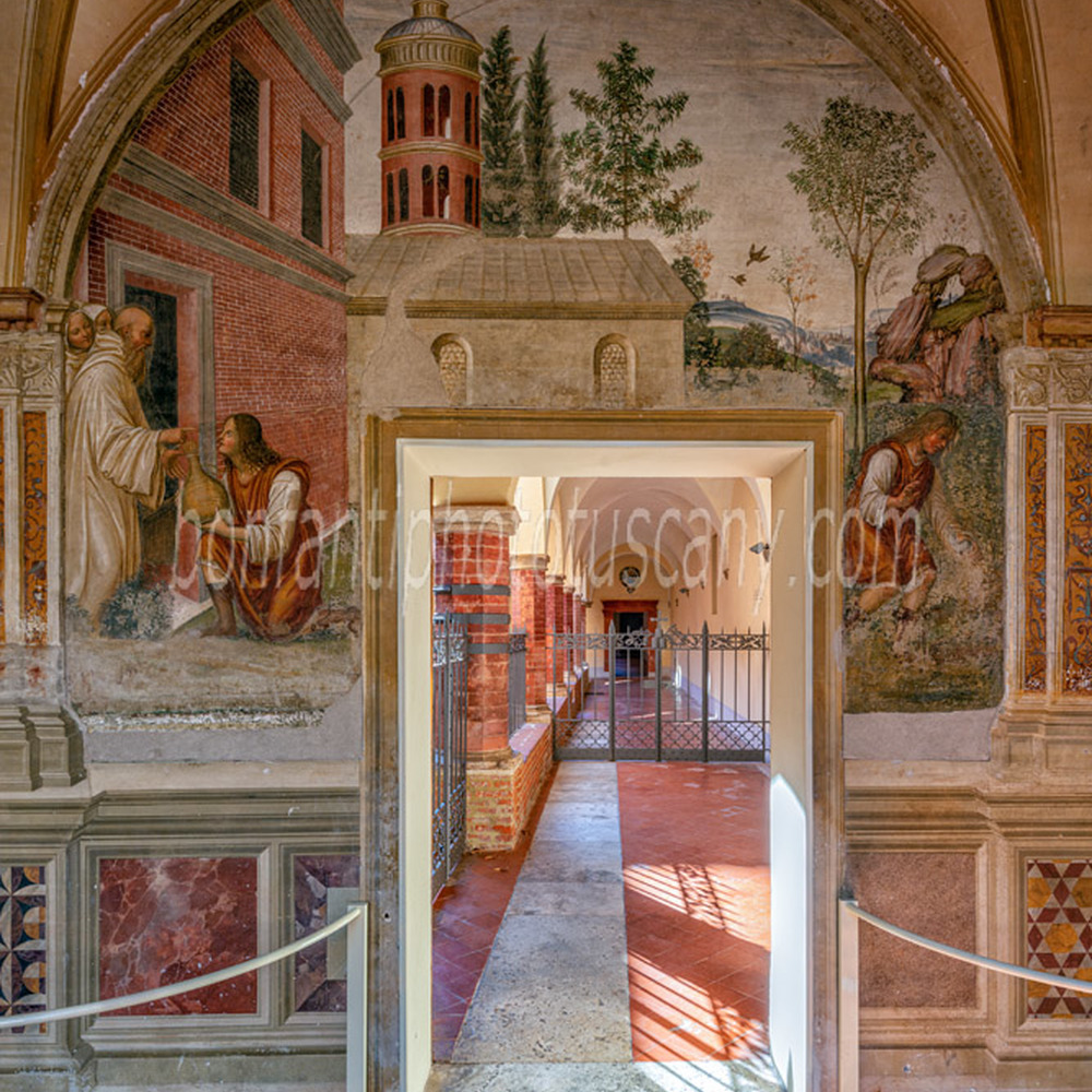 monte oliveto maggiore abbey - middle cloister #1.jpg