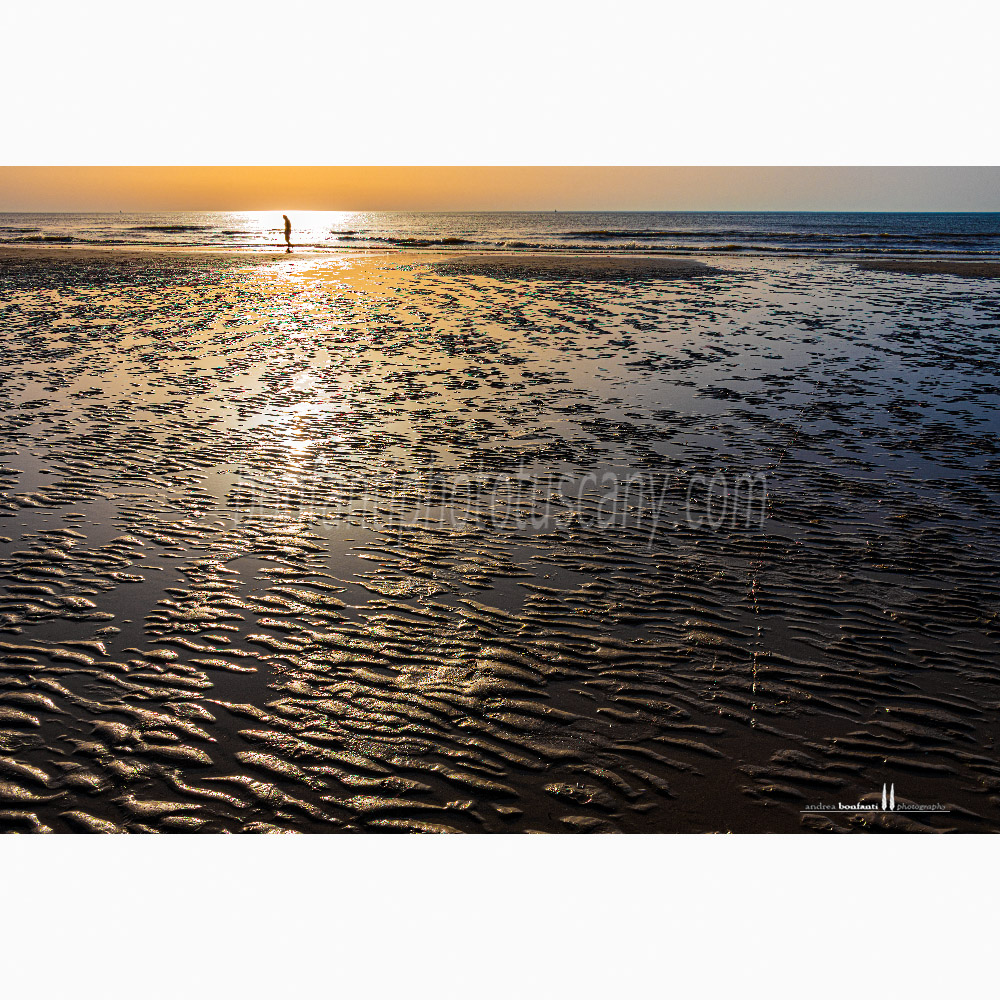 st.idesbald north sea - a lonely walker at sunset.jpg st.idesbald north sea - a lonely walker at sunset.jpg