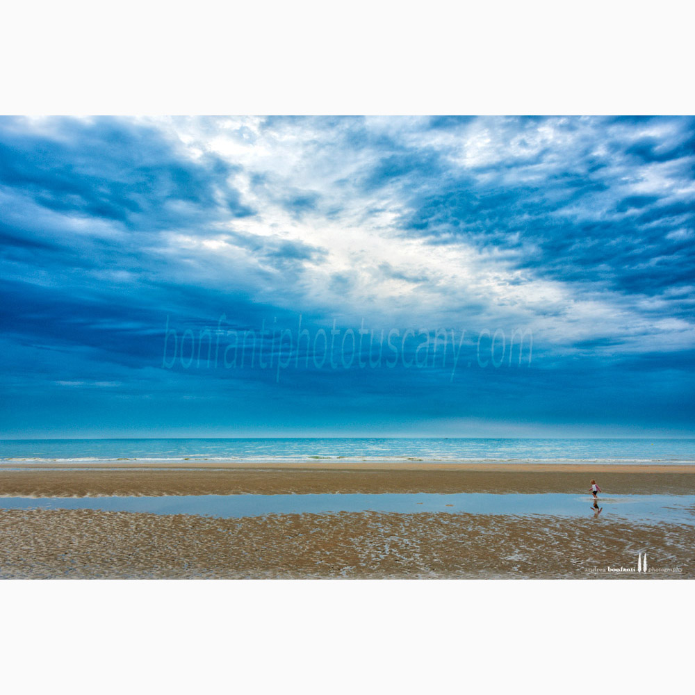 st.idesbald north sea - a quite evening on the beach st.idesbald north sea - a quite evening on the beach