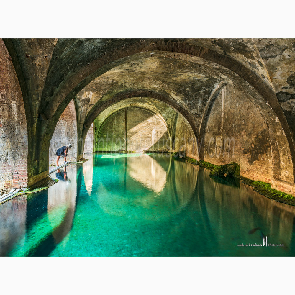 Siena - fonte branda interno