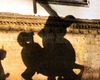 ombra di Ercole e Nesso in piazza Signoria a Firenze