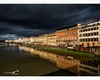 stormy sky above the lungarno corsini in florence #1